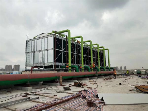 淺談中空冷卻塔的安裝要求(如何增加冷卻塔的冷卻效